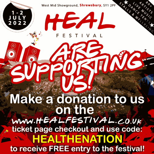 Infographic about Heal Festival
