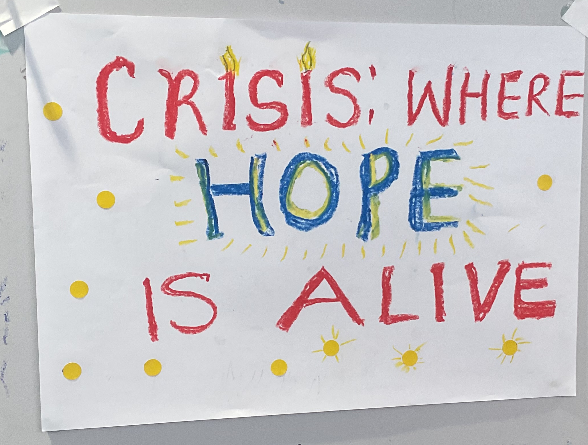 Message of Hope from Croydon Skylight 
