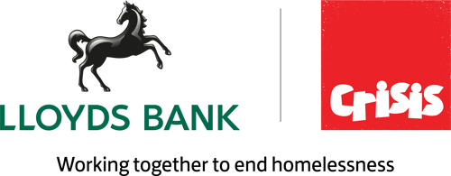 Lloyds Bank logo and Crisis logo