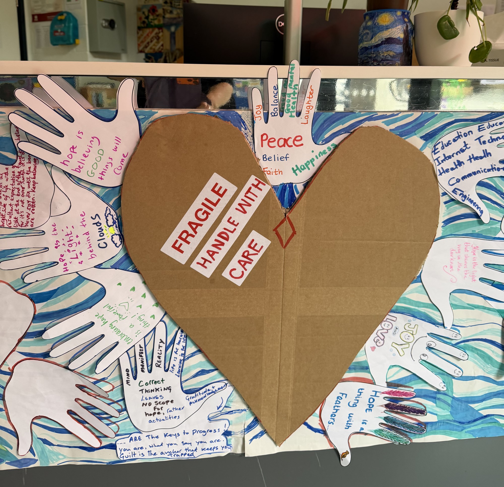 Messages of Hope Through Art at Croydon Skylight